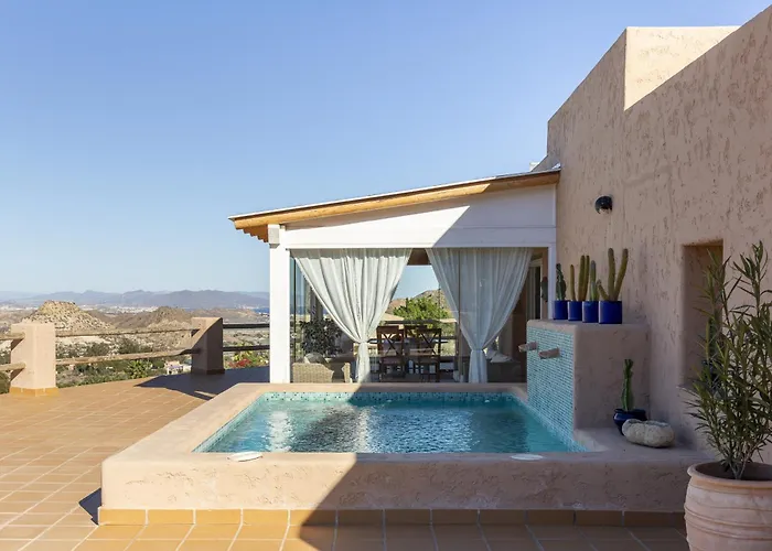 Villa con piscina: AlmeriaSuite Cortijo Las Golondrinas